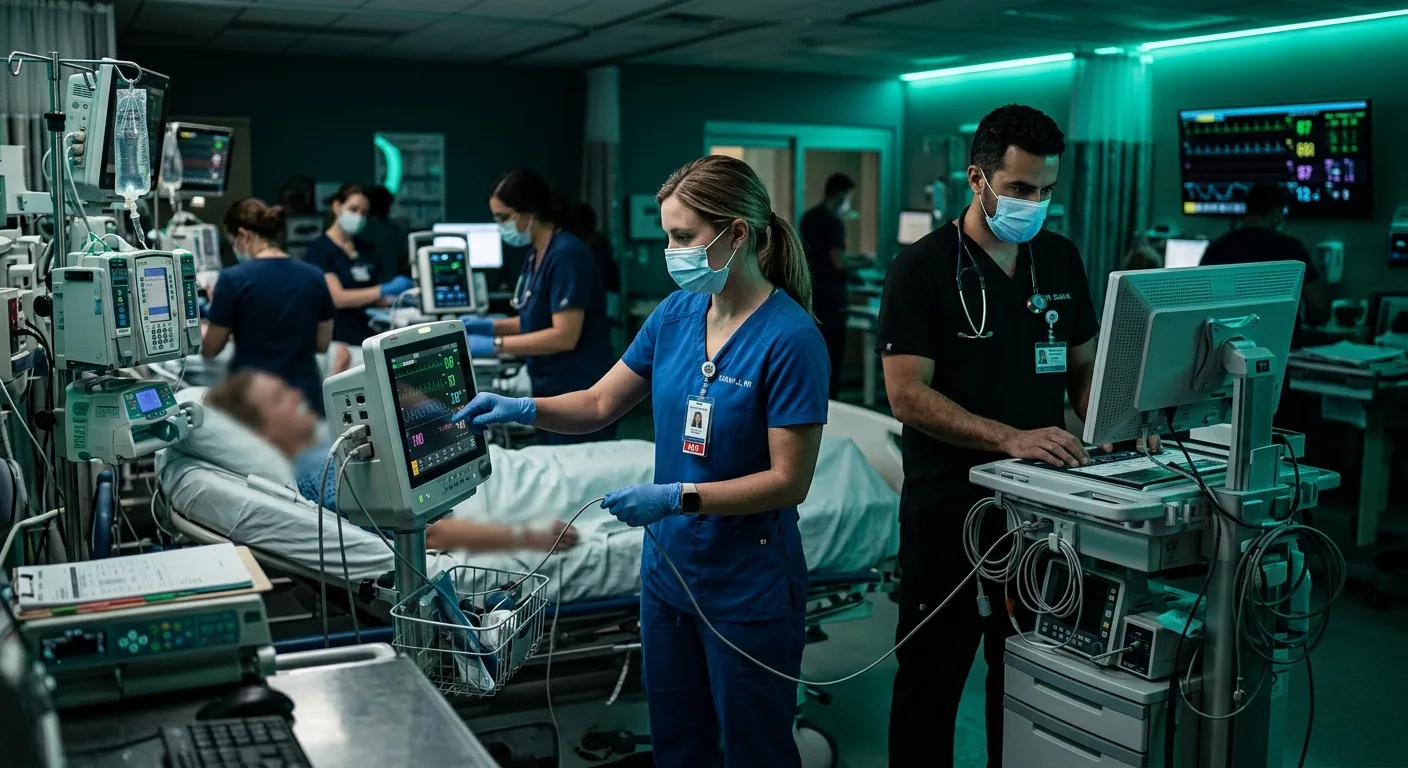 Healthcare, Nursing & Life Sciences sector workforce background